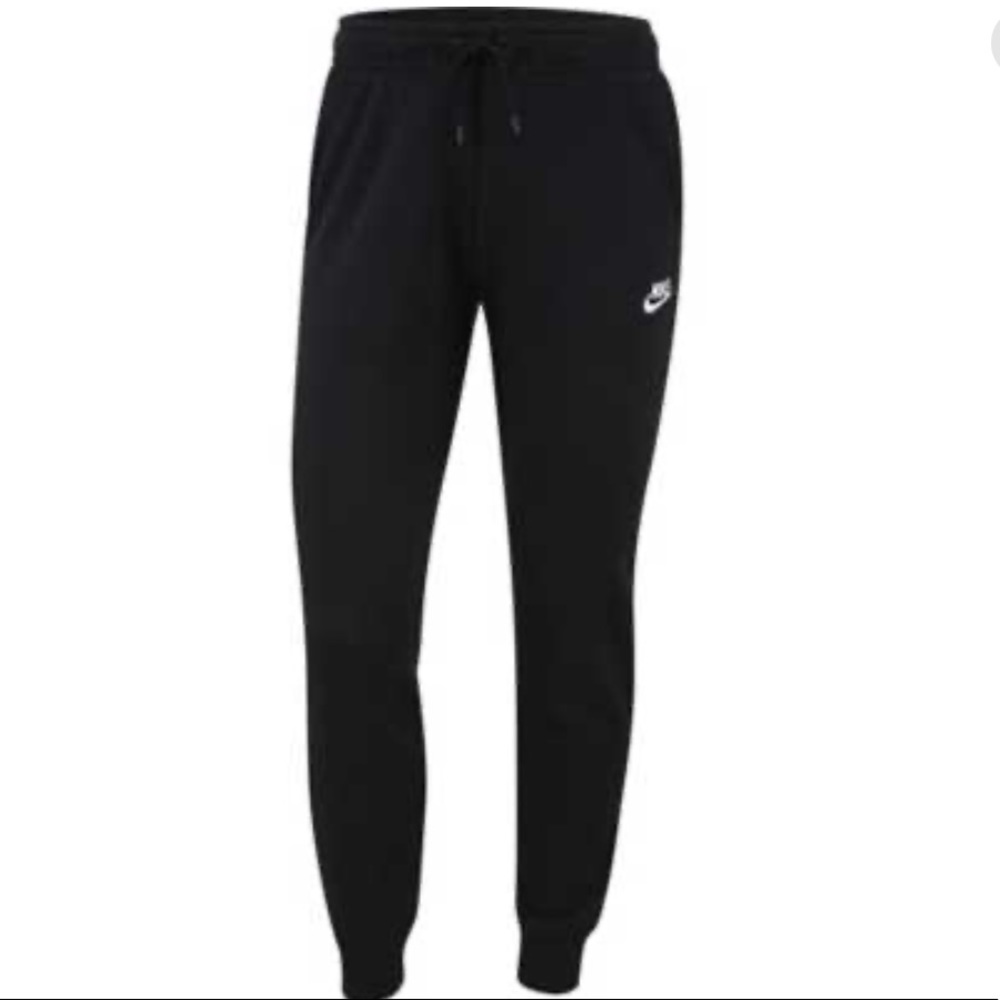 Black nike joggers